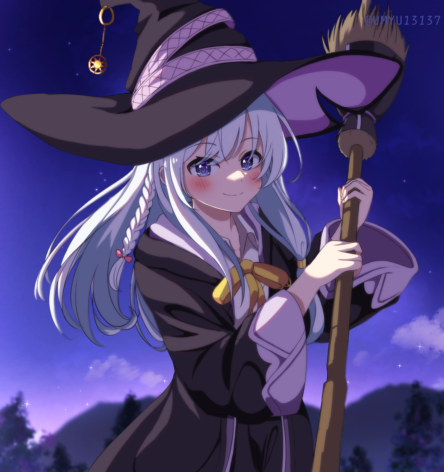 魔女の旅々 ソレオス 刺しゅうアート 魔女の旅々 イレイナ ソレオス