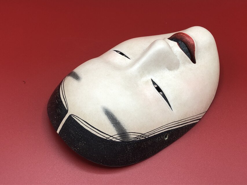 能面 増女 若女 伝統工芸 刻印 伝統芸能 能面 増女 若女 伝統工芸 刻印