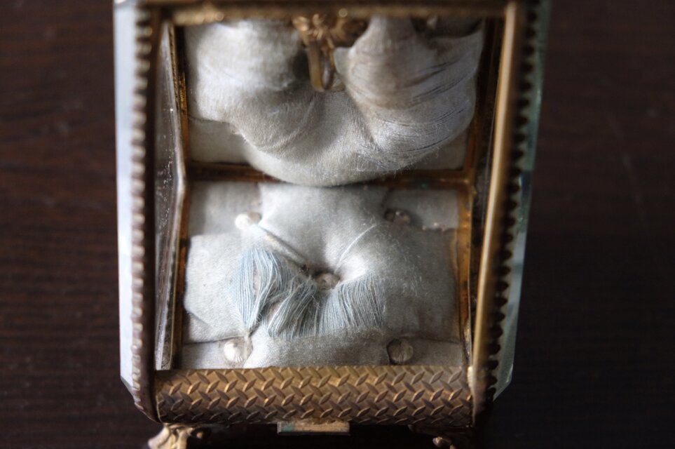 懐中時計ケース ナポレオン三世様式 小物入れ ビゾテ フランス