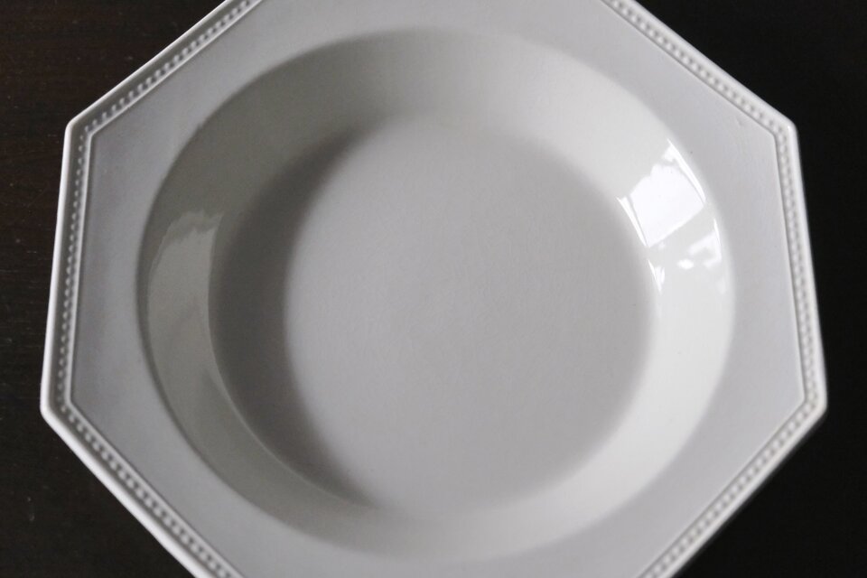 クレイユモントロー クレイユエモントロー オクトゴナル 深皿 フランス