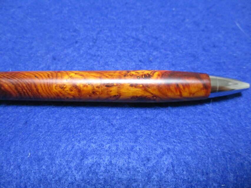 ココボロ 瘤杢 ワシントン条約規制材 椿油仕上げ 木軸ボールペン