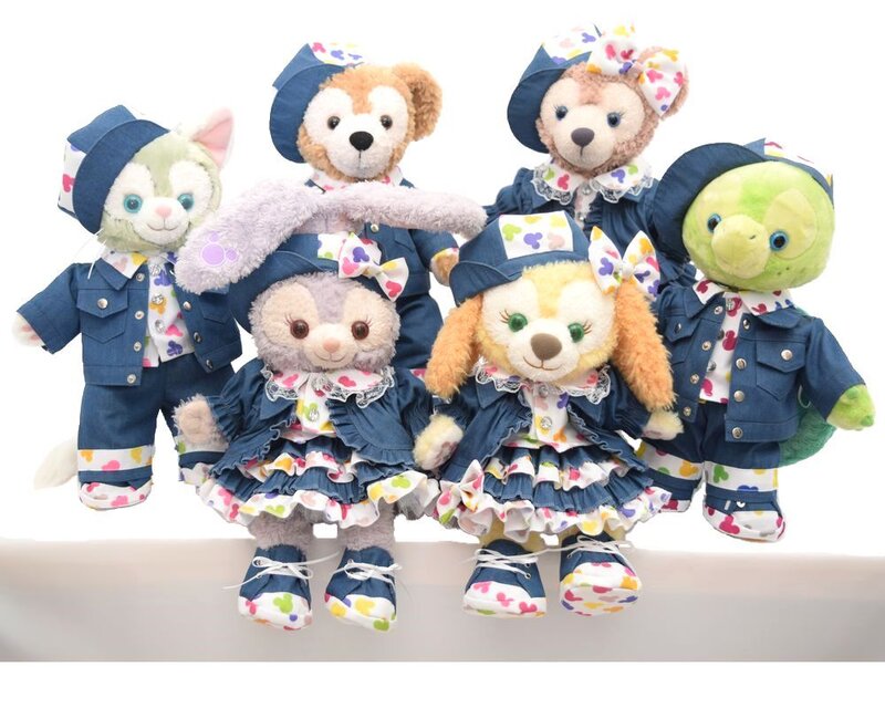 ジェラトーニ 服 コスチューム アイコンデニムセット 本体無 Sサイズ用