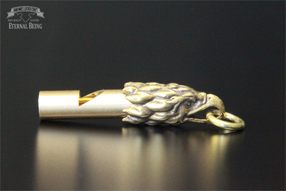 真鍮製】ホイッスル・イーグル | iichi 日々の暮らしを心地よくする