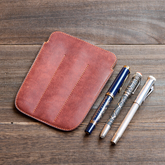 ペンシースtre 3本挿しカラーオーダー | iichi 日々の暮らしを心地よく