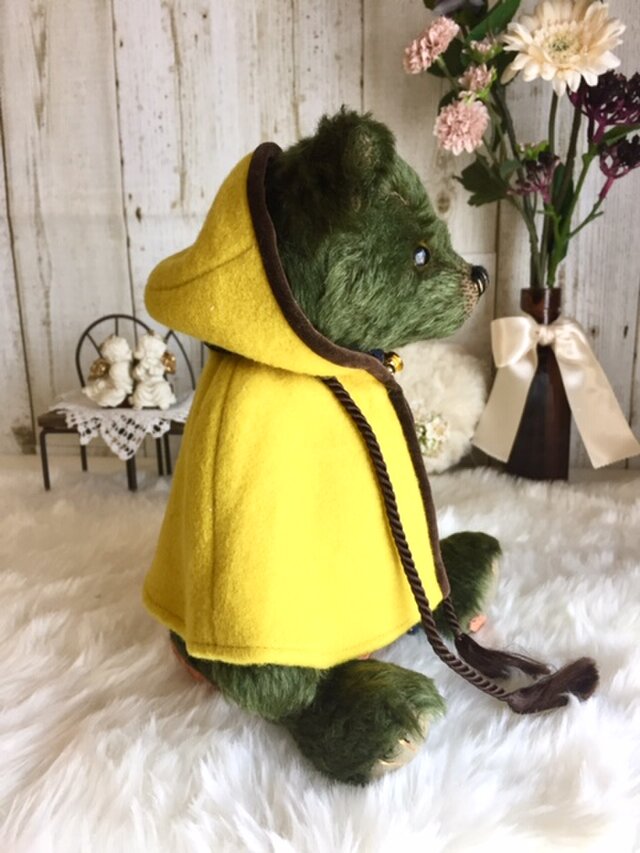 テディベア(ウイングベアL)モスグリーン | iichi 日々の暮らしを