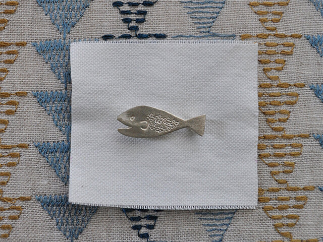 シルバーボールブローチ156シルバー925 シルバーボールブローチ156