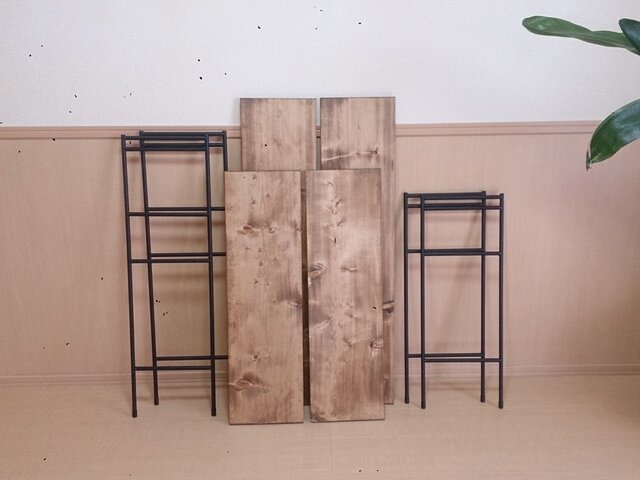 アイアンラック》キャンプ アウトドア キッチンテーブル 什器 | iichi