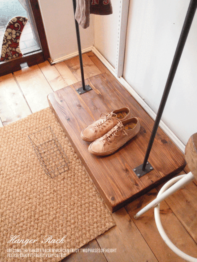 数量限定 アイアン ハンガーラック インダストリアル 古材 シンプル