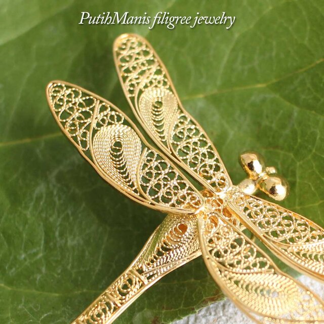 Paul Sargent 24Kプレート どんぐりのブローチ Paul Sargent 24K