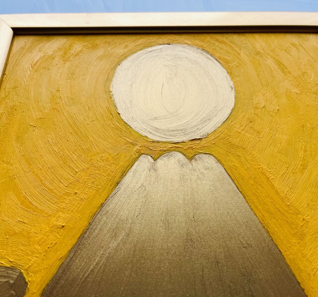 富士山絵画新春特価☆金富士金龍 金運上昇に特化 尺4