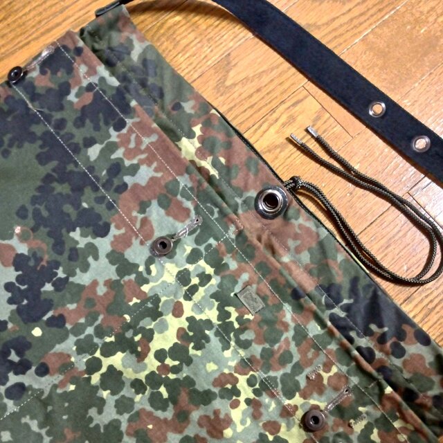 ドイツ軍BW迷彩カモフラージュショルダーバッグ メッセンジャーバッグ