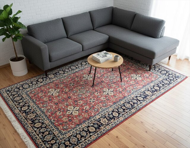 ペルシャ絨毯 バルーチ 手織り 90x65 ウール Persia Baluch 手織り