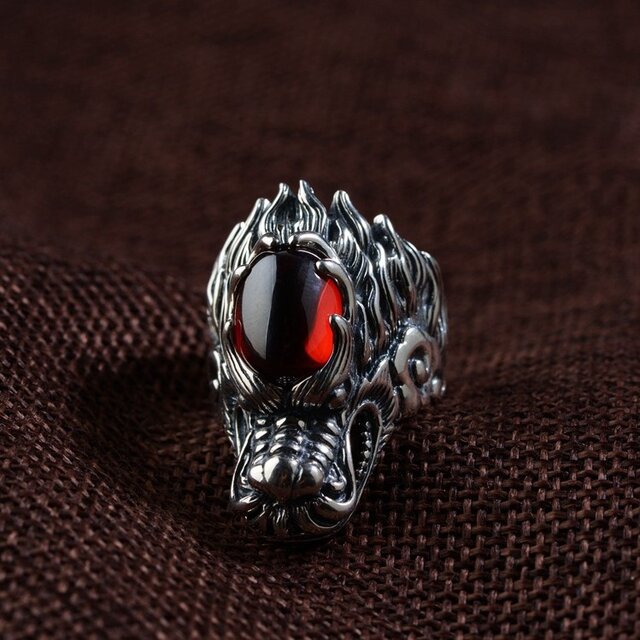 受注制作＞龍のリング 辰 たつ ドラゴン シルバー R009 | iichi 日々の