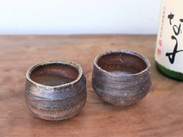 古備前？ 儀三郎？ 清右衛門？ 備前焼 ぐい呑み 古備前？ 儀三郎？ 清