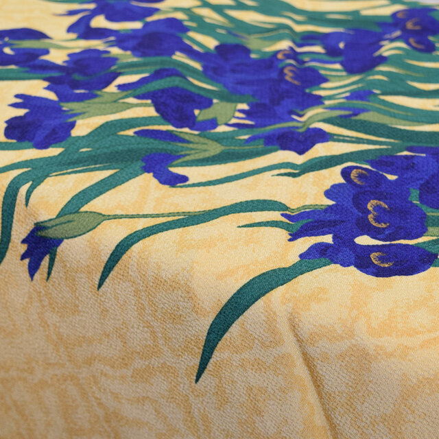 68cm 風呂敷 絹 名作 尾形光琳 かきつばた | iichi 日々の暮らしを