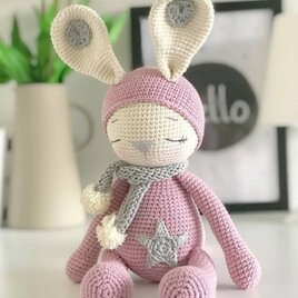 さくら]あみぐるみ 赤ちゃん 新生児 出産祝い さくら]あみぐるみ