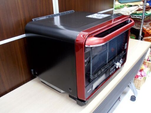 東芝 石窯ドーム 30L 過熱水蒸気オーブンレンジ グランレッド ER-ND300