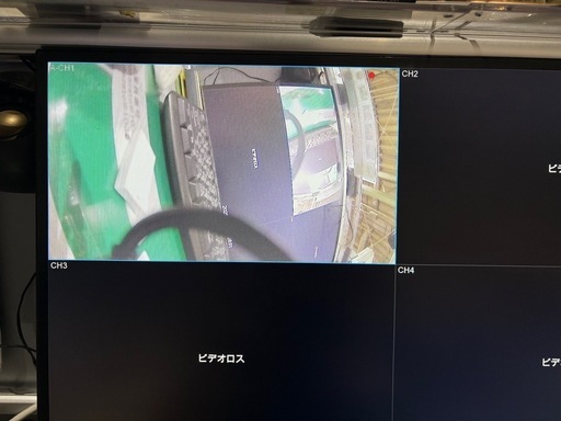 WTW ビデオレコーダー 4TB セット カメラ ケーブルセット不具合確認