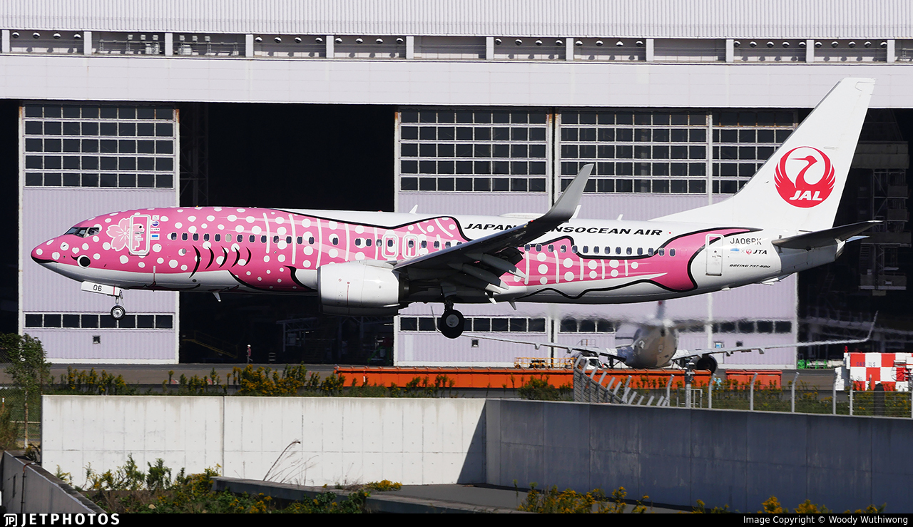 JTA B737-800 JA06RK 1/200】 Phoenix 1:400 Japan TransOcean (JTA