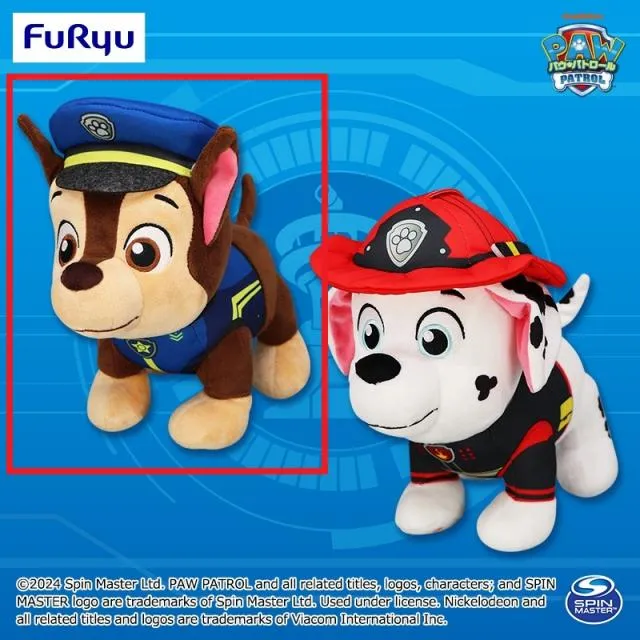 Aチェイス】パウ・パトロール チェイス&マーシャルBIGぬいぐるみ