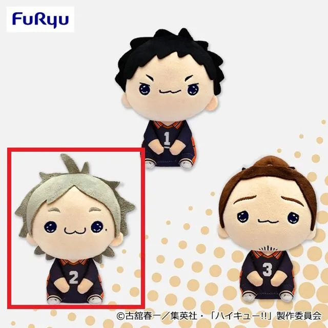 B菅原孝支】ハイキュー!! もちぴこぬいぐるみ⑤ オンラインクレーン
