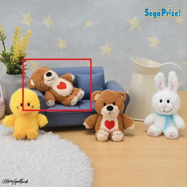 Cブーフ(おやすみ/目閉じ)】Suzy's Zoo マスコット ふわふわVer