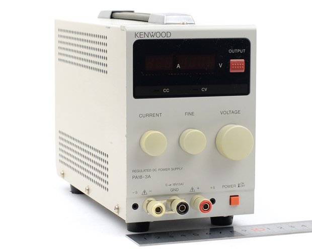 週末特別価格：KENWOOD 18V/30A 定電圧・定電流電源 PD18-30 週末特別