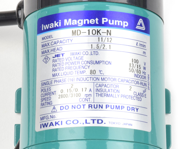 イワキ マグネットポンプ MD-10K-N | ORIGINALMIND オリジナルマインド