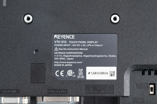 キーエンス タッチパネル VT5-X10 | 保守部品.com