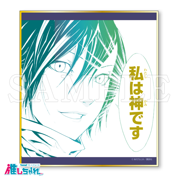 ノラガミ 推しちゃれ くじ E賞 ミニ色紙 E16 E11