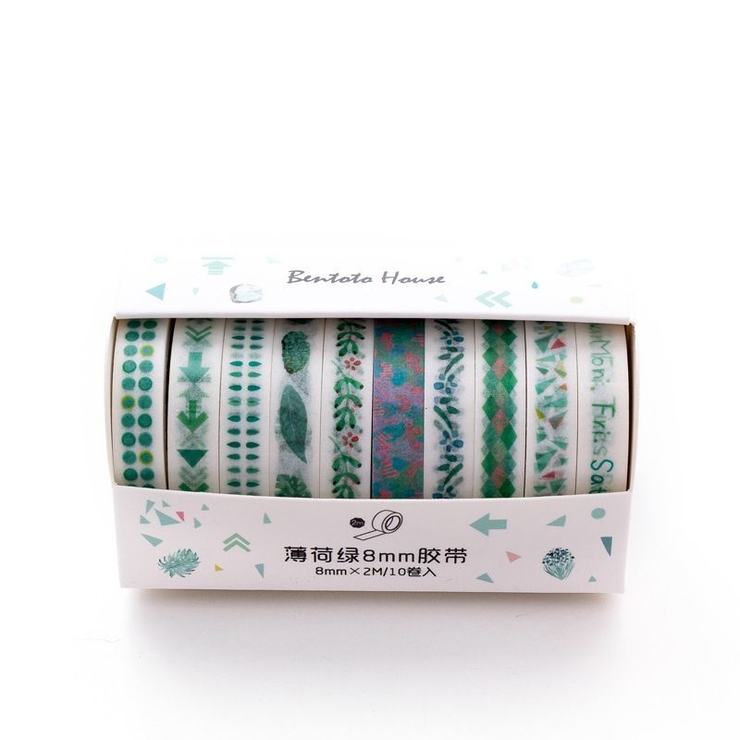 マスキングテープセット 10個セット 紙テープ[品番：FQ000114379