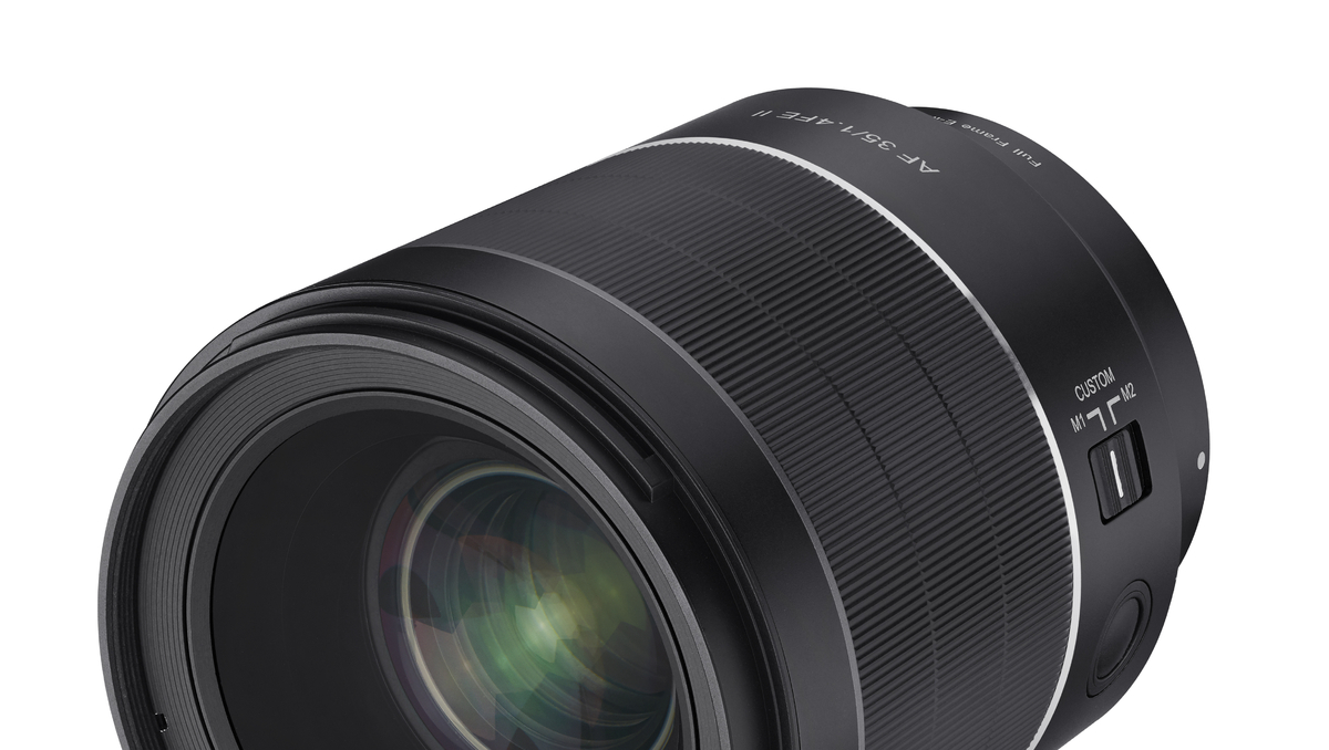 Samyang renouvelle un classique de la photo avec l'AF 35mm F1.4 FE