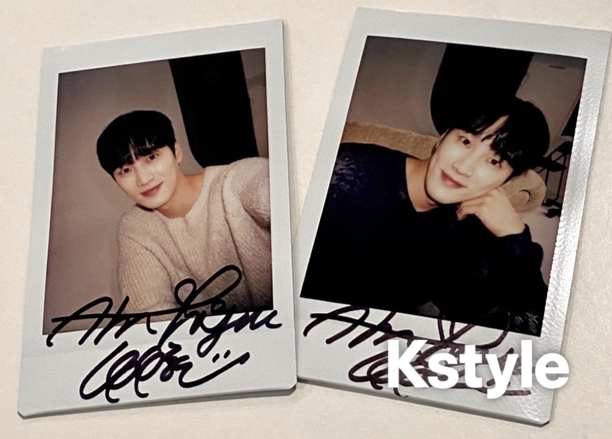 THE BOYZ thrill rideキュー Q サイン会 ポラロイド チェキ THE BOYZ Q