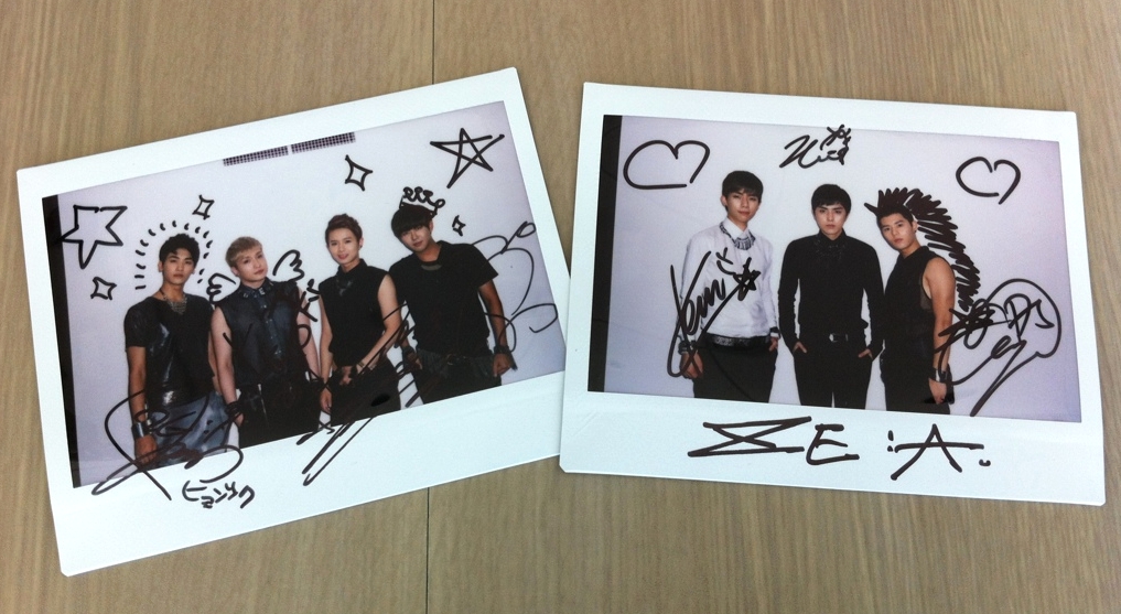 n.SSign ソンユン サインポラロイド① 直筆サイン入り】n.SSign