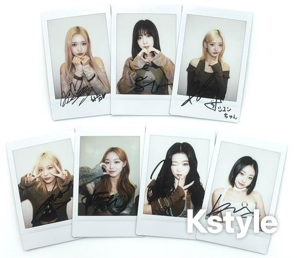 CLOSE YOUR EYES スンホ 未公開 サインポラロイド チェキ PROJECT 7