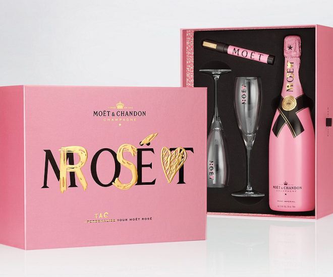 Moët & Chandon - Rosé Impérial Graffiti Gift Set