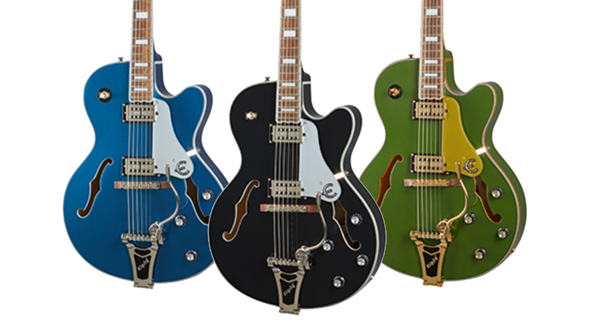 Epiphone introduces new Emperor Swingster hollowbody model for