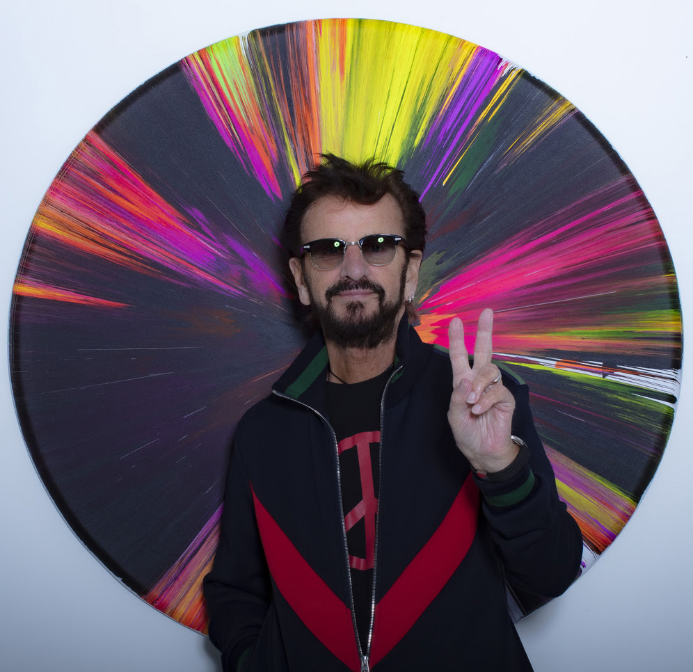 ビートルズ Ringo Starr Peace and Love アート新品 Peace and Love