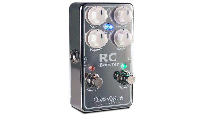 Xotic launches two-channel RC Booster V2 guitar effects pedal