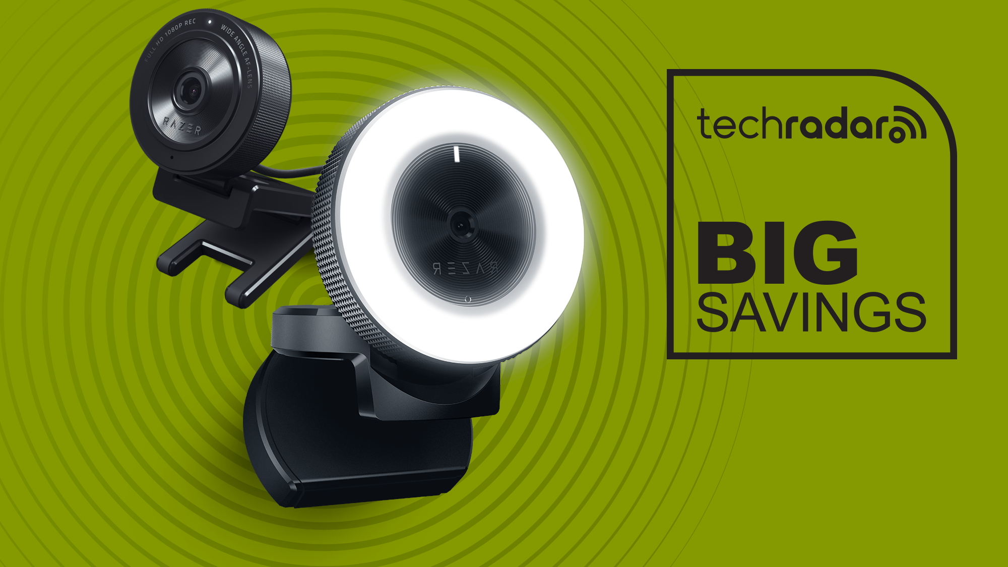 This Razer Kiyo streaming webcam is half off at Amazon's early