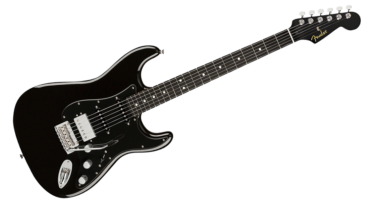Is Fender and Guitar Center's none-more-black HSS Stratocaster the