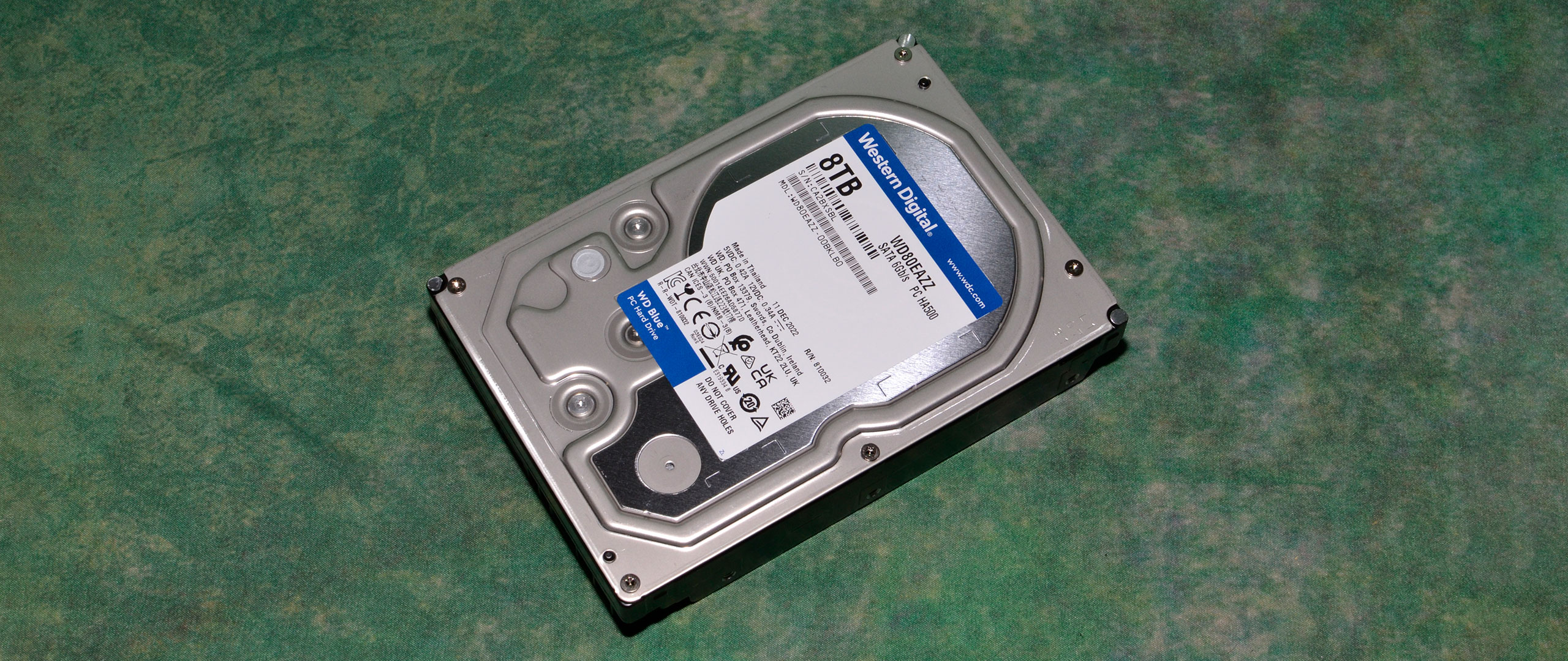 Western Digital WD80EAZZ 8TB 内蔵型HDD 8TB WD Blue PC Desktop Hard
