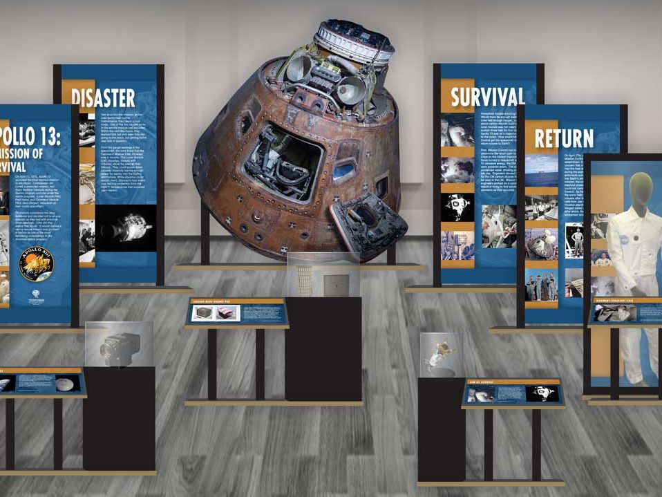 Apollo 13 50th anniversary exhibit to launch new space rental