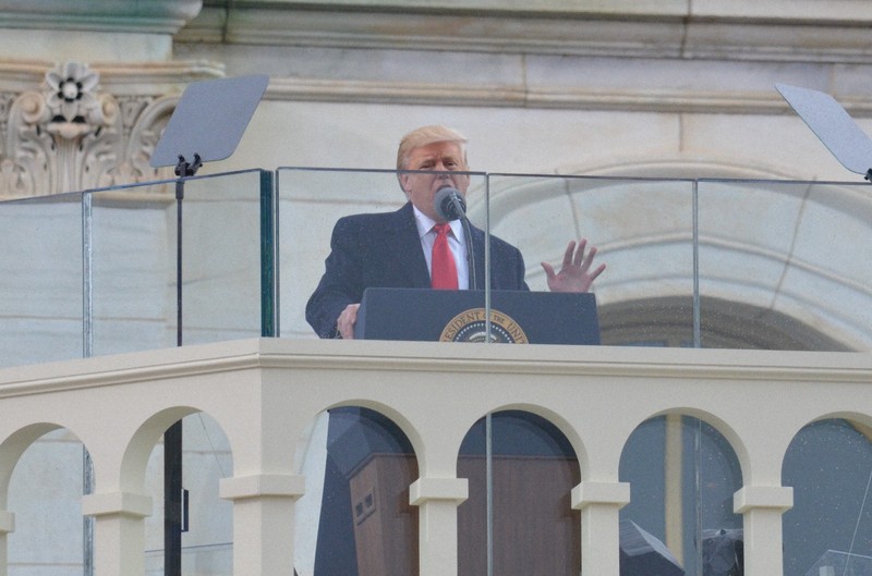 2025年トランプ大統領就任式招待券(ピンク) 習近平国家主席、トランプ