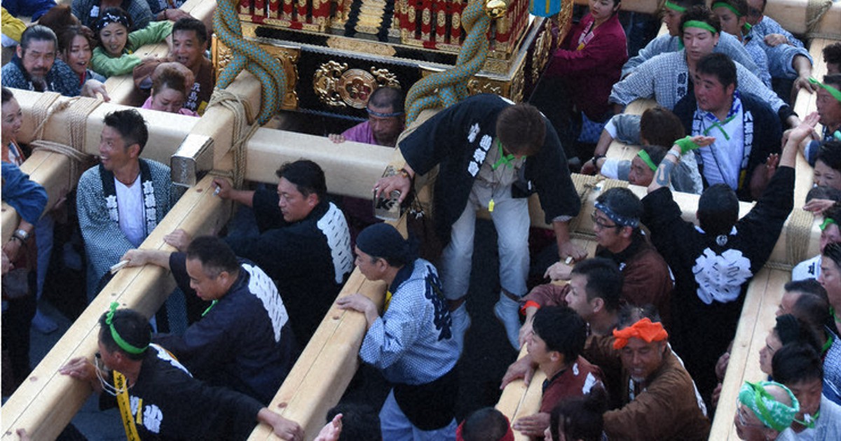 復活 日本一 黄金大神輿 日本一の大神輿」復活 来月6日、水戸黄門