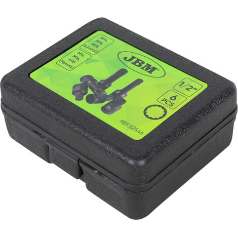 Lot de 6 inserts XZN 1/2