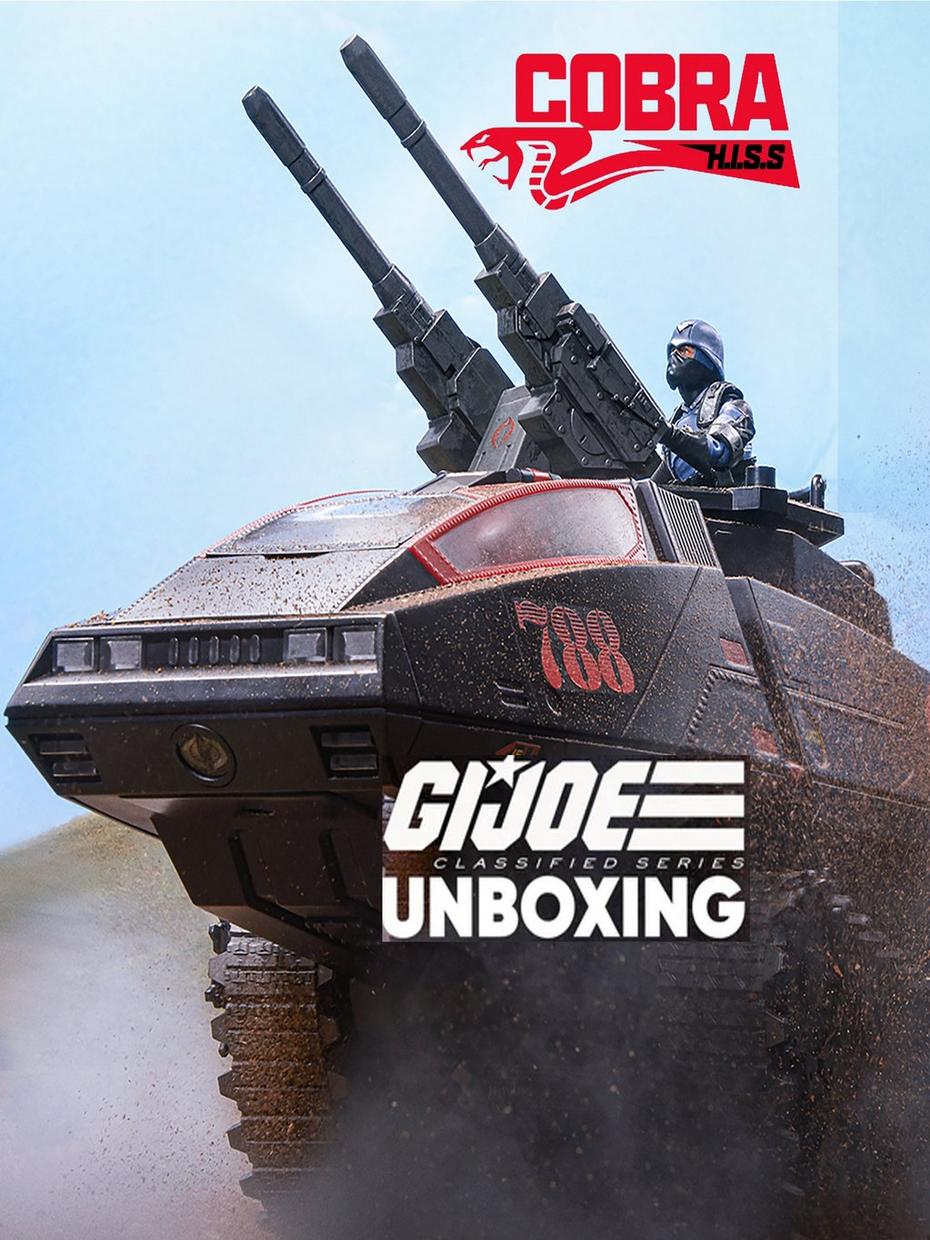 Unboxing the G.I. Joe Classified Series Cobra H.I.S.S. HasLab