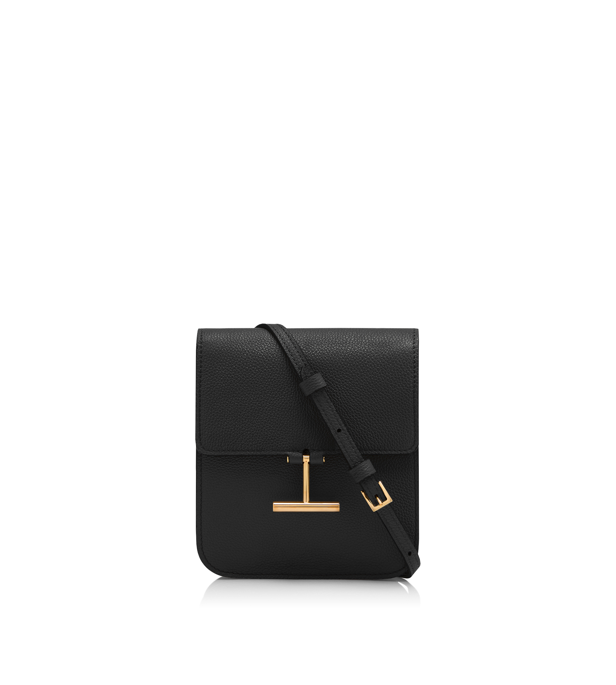 GRAIN LEATHER TARA MINI BAG ON STRAP | TOM FORD Fashion