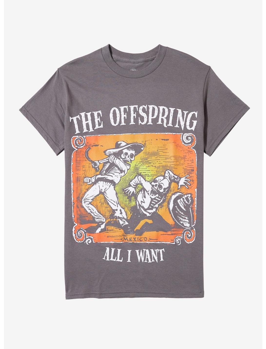 The Offspring All I Want Single Boyfriend Fit Girls T-Shirt | Hot