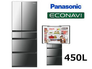 冷蔵庫 Panasonic 2017年 450L NR-F453HPX-X